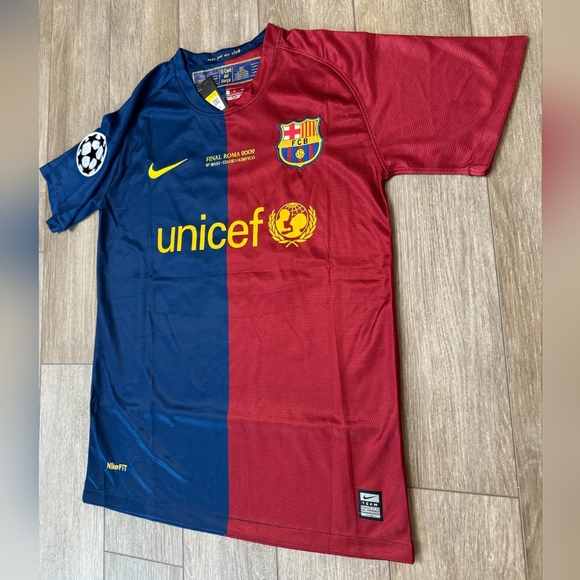 Jersey Soccer Barcelona 2009 Version Retro Messi #10 - Picture 6 of 7